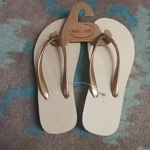 Wedge flip flops